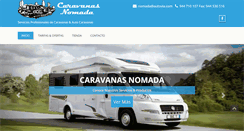 Desktop Screenshot of caravanasnomada.es